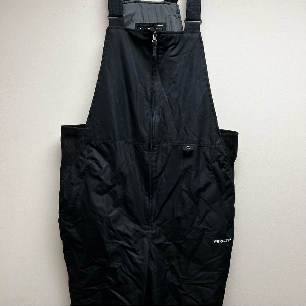 Arctix - Essential Insulated Bib Overall Snow Pants - Black - Size L